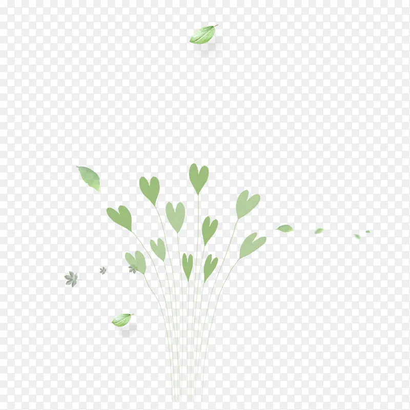 绿色现代植物装饰PNG图片素材下载_图片编号10406634-PNG素材网