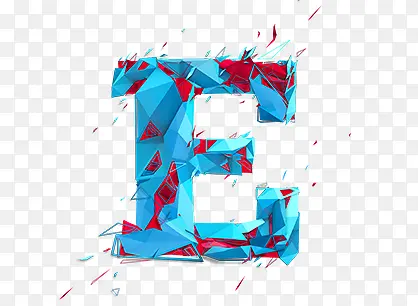 创意字母E