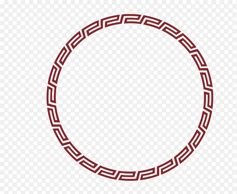 矢量中式边框PNG图片