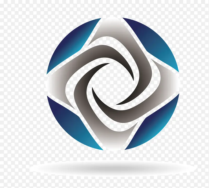 圆形边框信息PPT图