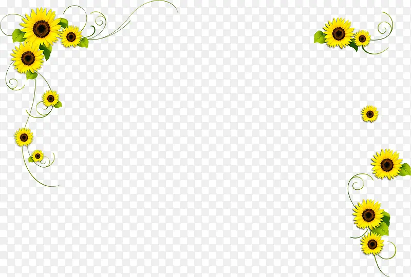 Yellow decorative sunflower chart visual element crypto analysis reference