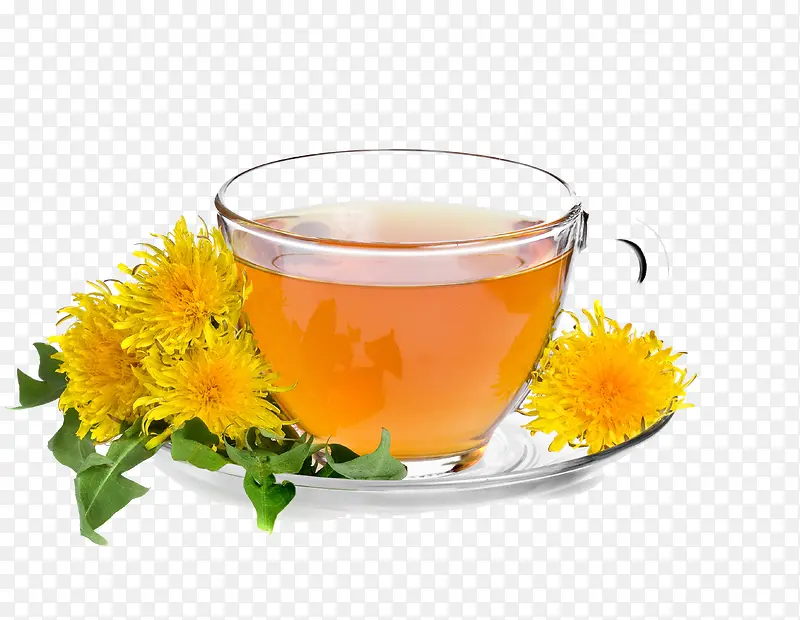 花茶花卉图