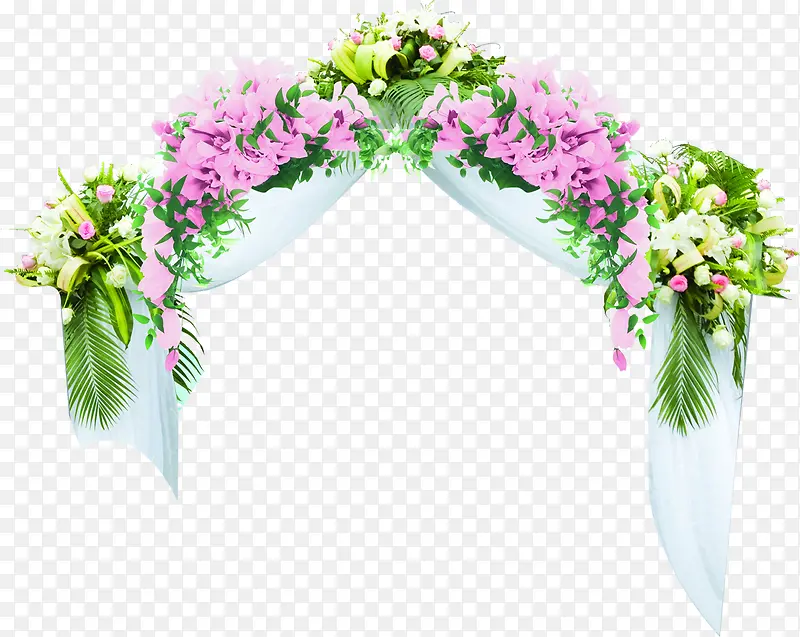 高清摄影结婚现场花朵