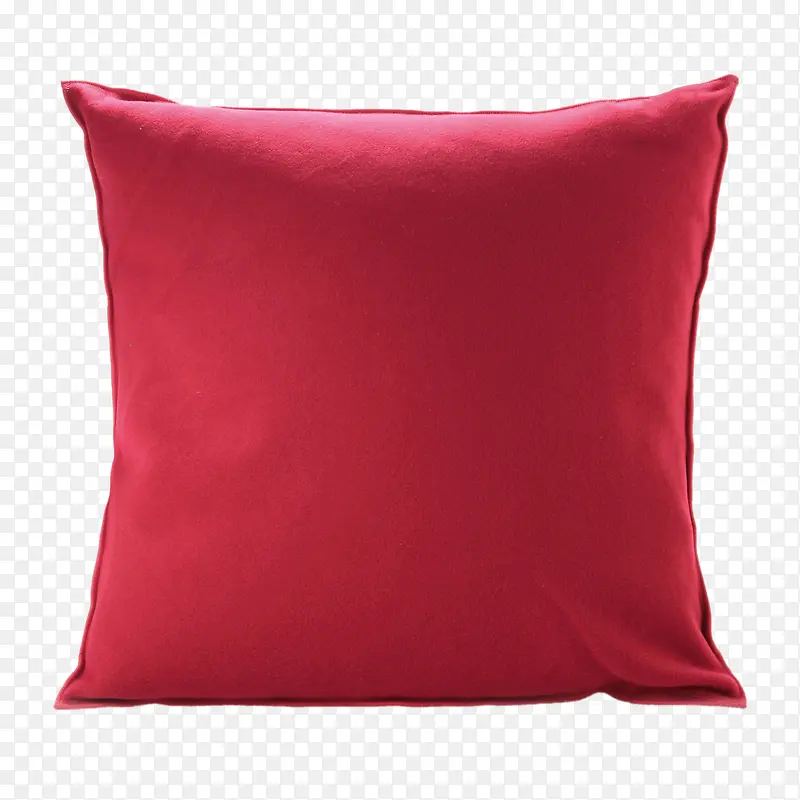 红色枕头