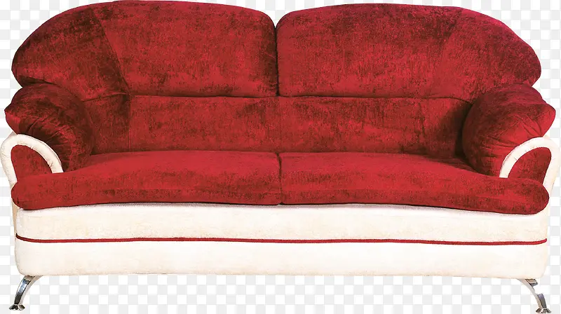 红色现代沙发