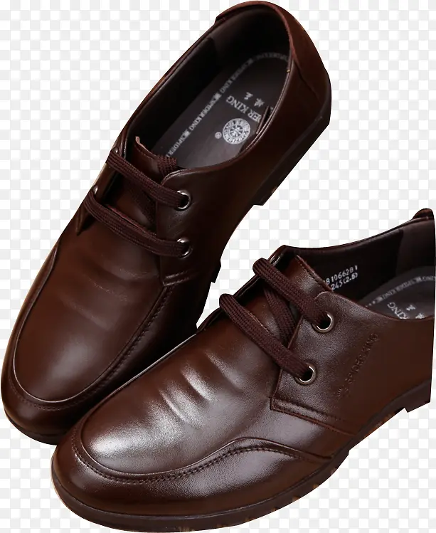 皮鞋电商棕色舒适