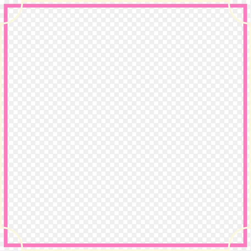 粉色简约框架边框纹理