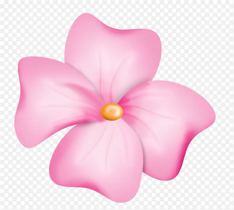 粉色可爱手绘小花朵