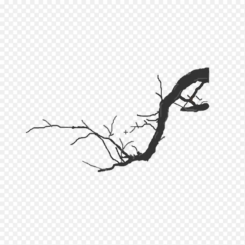 现代简约黑色树枝PNG图片素材下载_图片编号10435989-PNG素材网