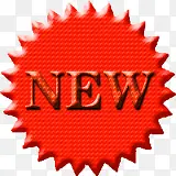 红色花边新品new标签PNG图片素材下载_图片编号10436802-PNG素材网