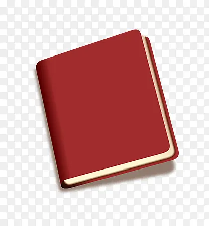 红色笔记本