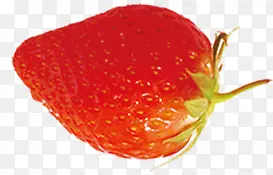 红色草莓水果海报