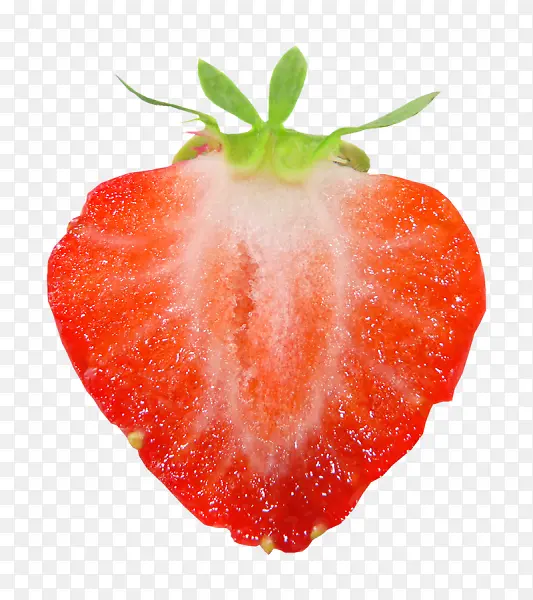 红色草莓果实