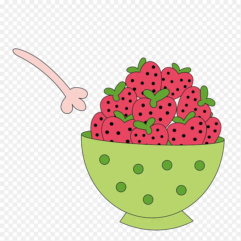 伸手拿草莓