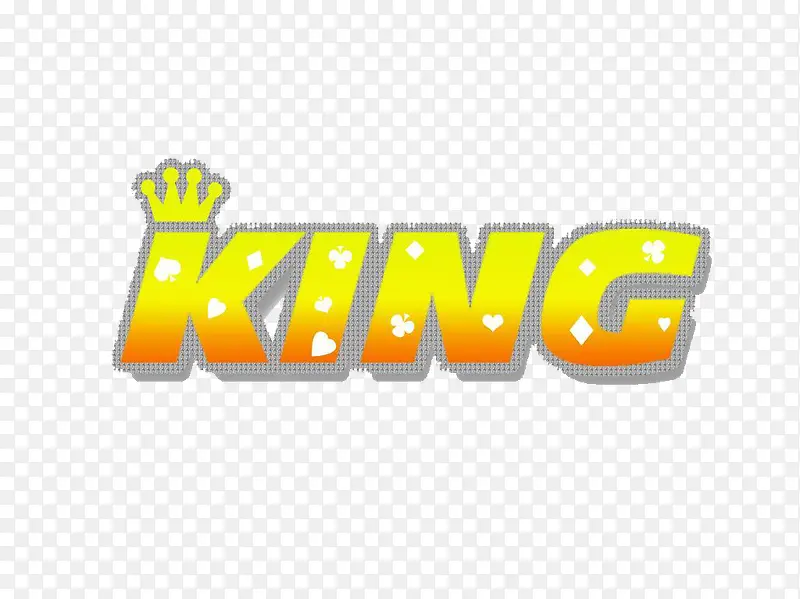 king艺术字