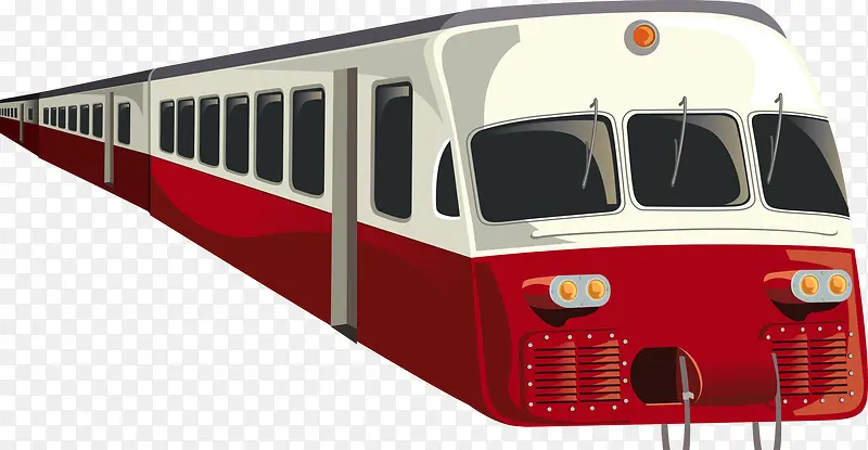 红色火车