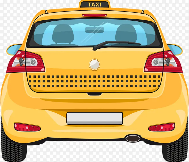 黄色的出租车