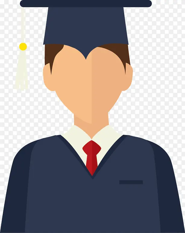 穿学士服的毕业生PNG图片素材下载_图片编号10451267-PNG素材网