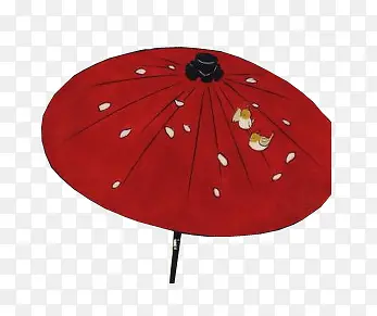 红色雨伞图片素材