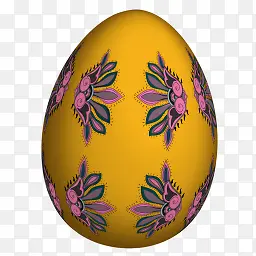 古风鸡蛋型花纹装饰