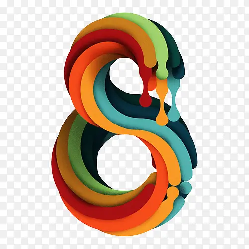 创意数字8