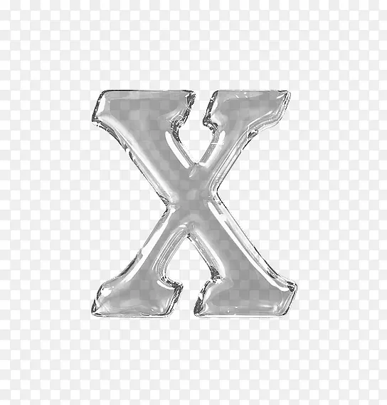 琥珀字母X