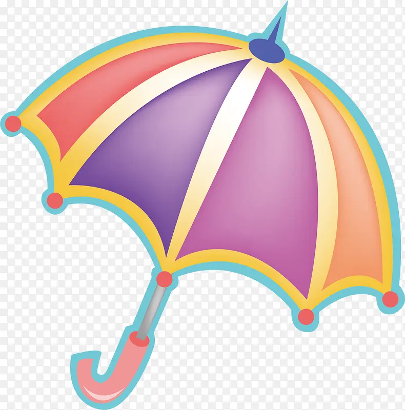 雨伞png矢量素材