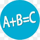 扁平化字母公式