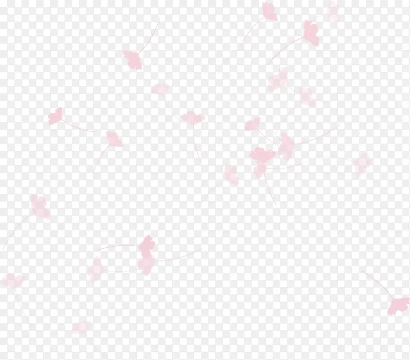 粉色叶子背景