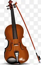 棕色小提琴七夕情人节