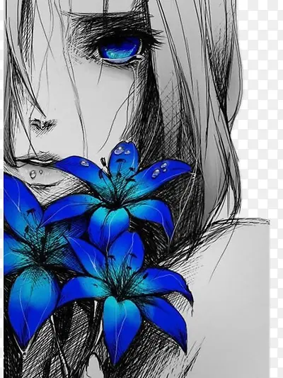 唯美插画