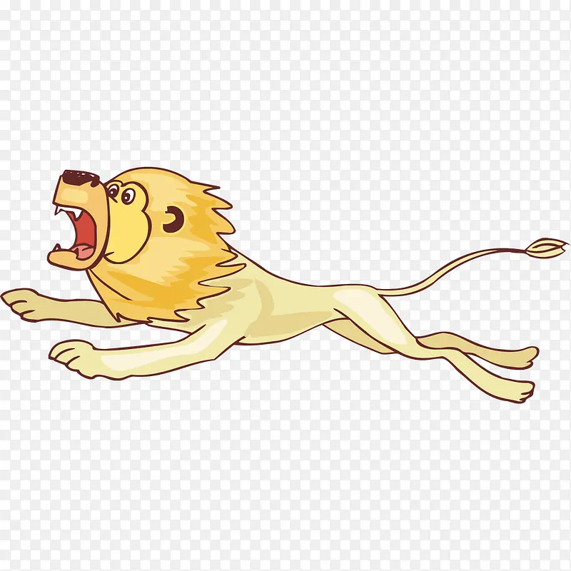 狮子卡通造型