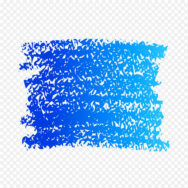蓝色笔刷