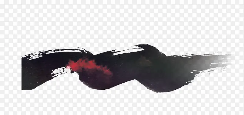 中国风墨迹