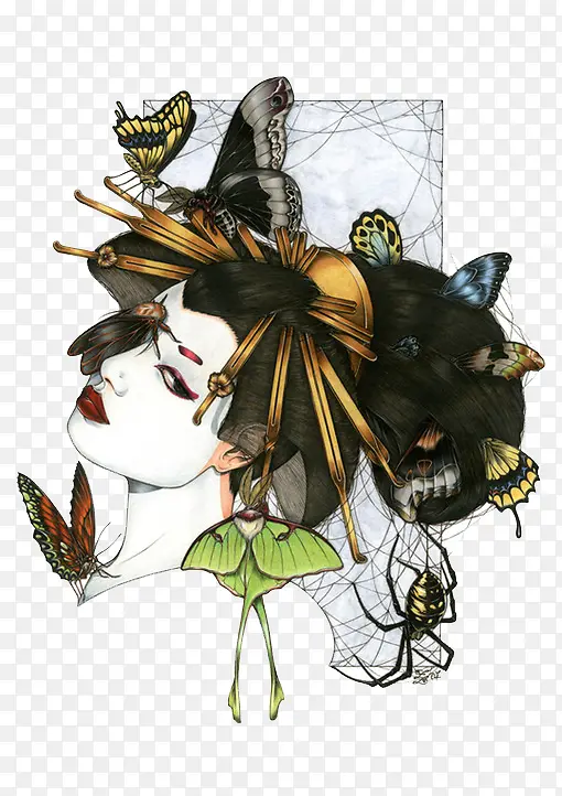 手绘人物