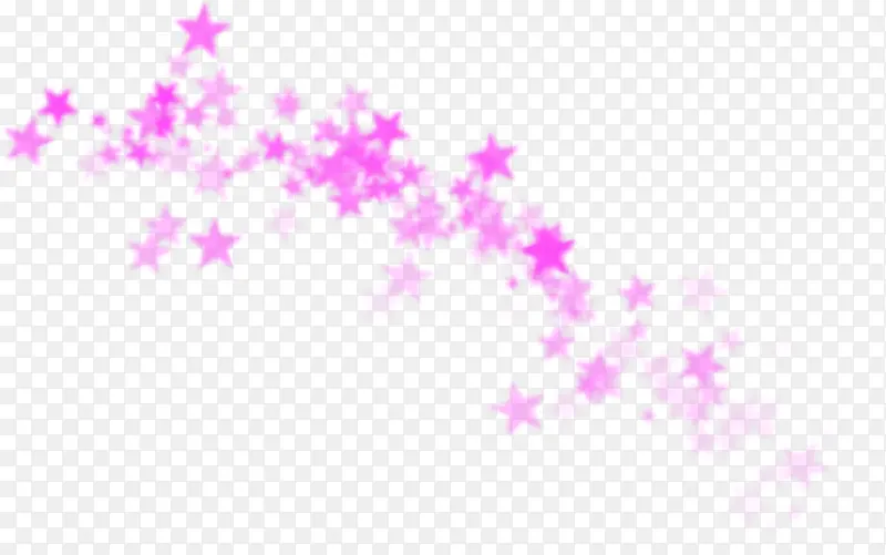 星星粉色装饰