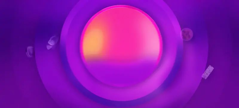 紫色背景素材不规则圆形图片