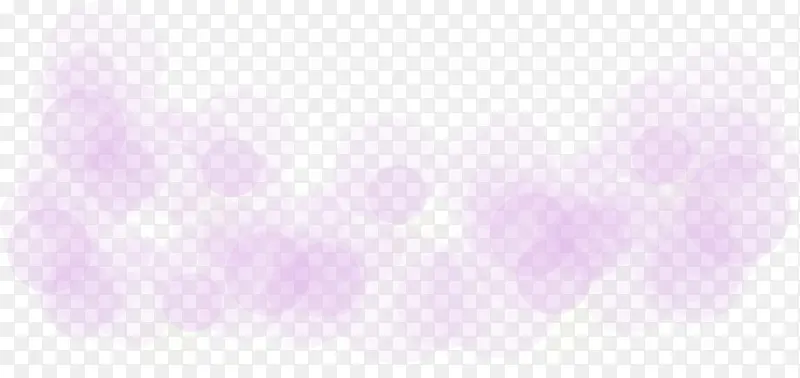 紫色梦幻卡通气泡唯美