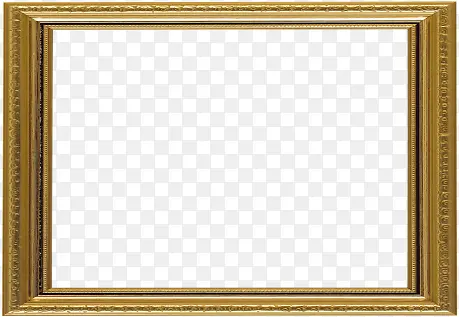 金色木质相框展示区