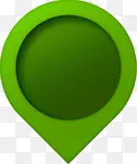 浅绿色的位置定位图标