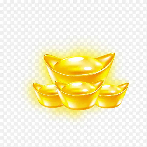 金色元宝卡通造型PNG图片素材下载_图片编号10536886-PNG素材网