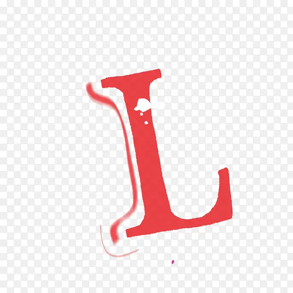 立体字母 数字字母 L