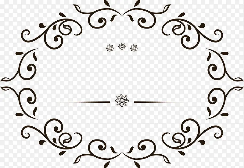 花纹边框
