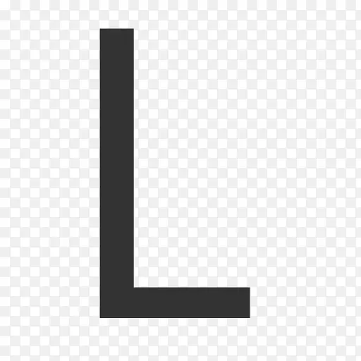 大写字母L icon