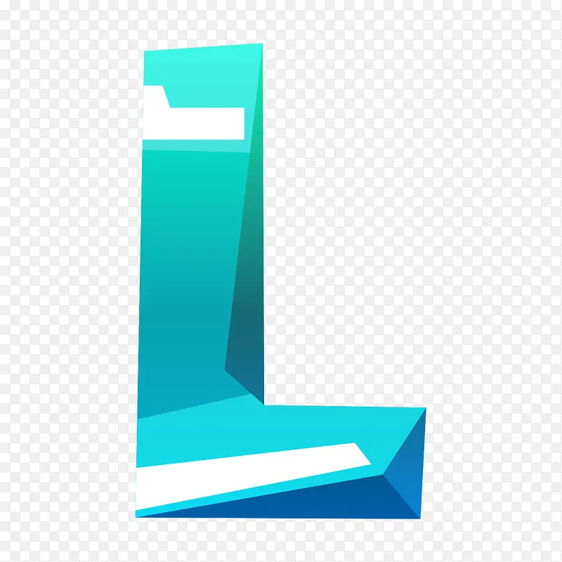 菱角字母L