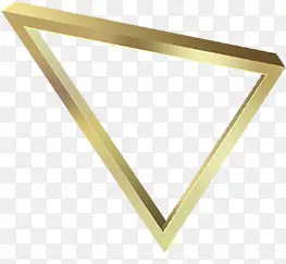 金属三角形立体