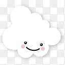 白色云卡通云朵