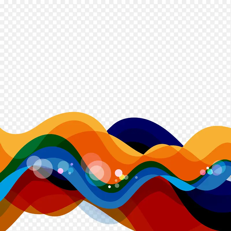 彩色波浪PNG图片素材下载_图片编号10553138-PNG素材网