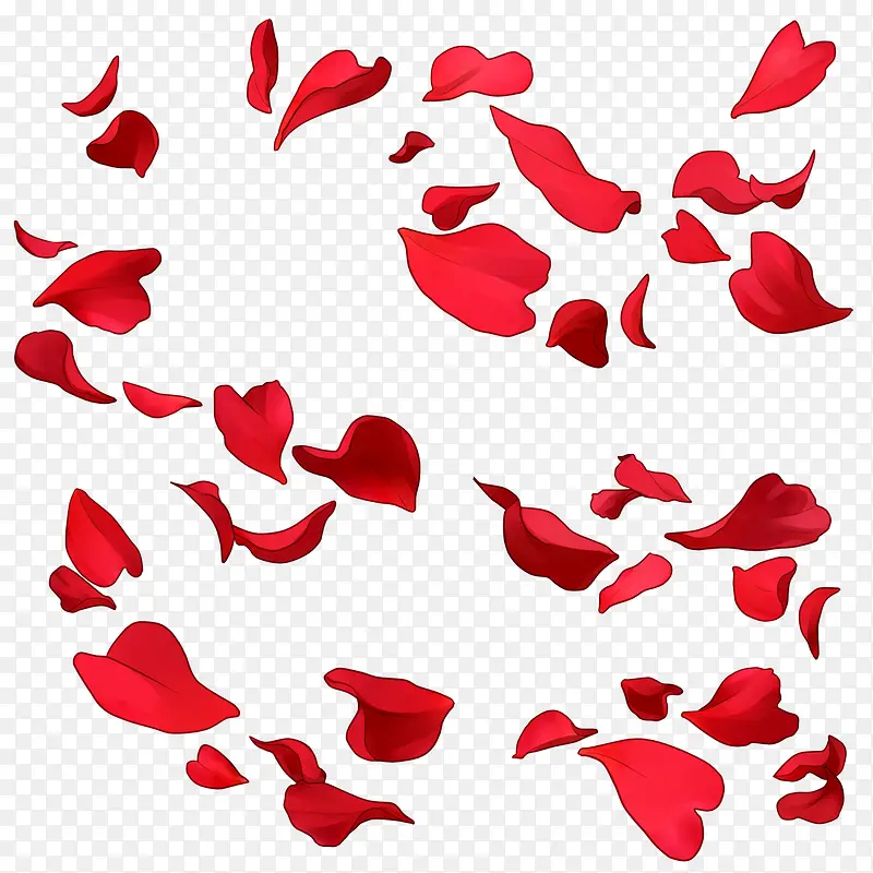 卡通玫瑰花 png素材免扣素材