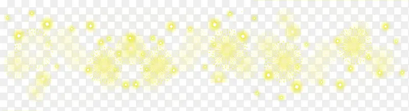 黄色圆点光效素材
